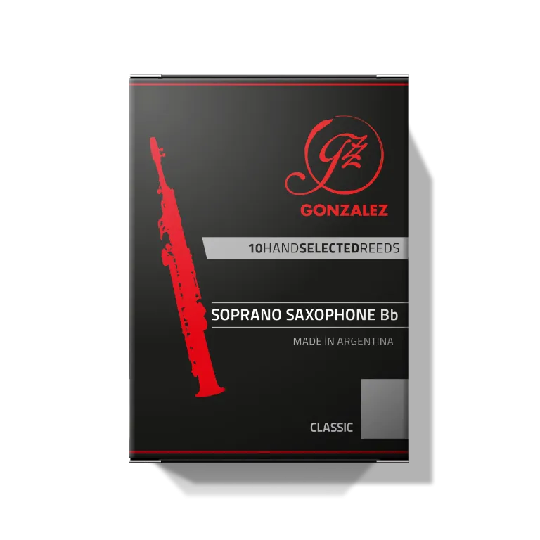 Тростина для сопрано-саксофона Gonzalez Soprano Saxophone Classic 3 (10 шт)